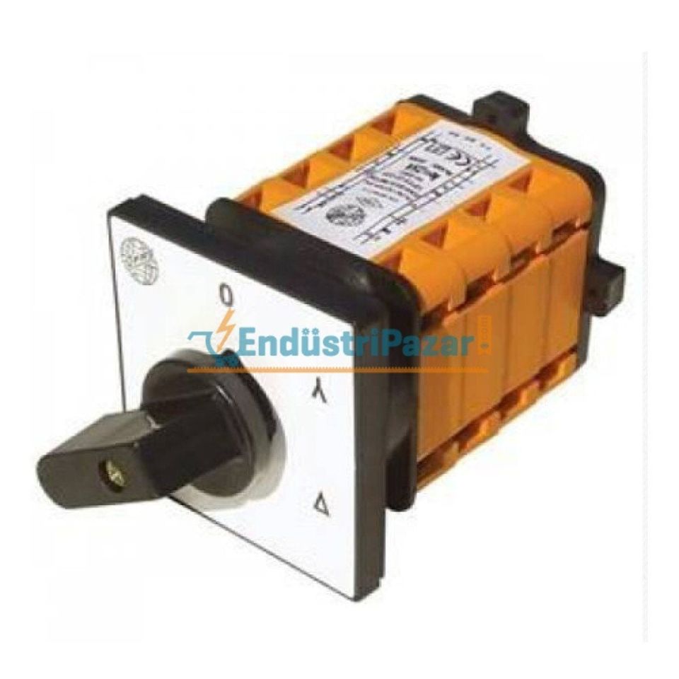 3*160A 3 FAZ 160 AMPER YILDIZ ÜÇGEN PAKO ŞALTER 302 160 OPAŞ (90*90mm Çerçeve Ölçüsünde)