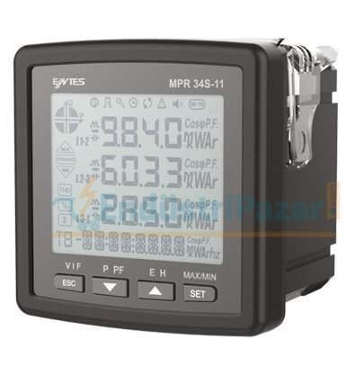 MPR-32 72*72 Pano Tipi Şebeke Analizörü M4216 ENTES