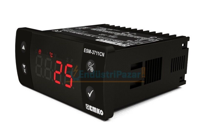 ESM-3711-CN.5.12.0.1/00.00/1.1.0.0 On-Off Soğutma ve Defrost Kontrol Cihazı EMKO