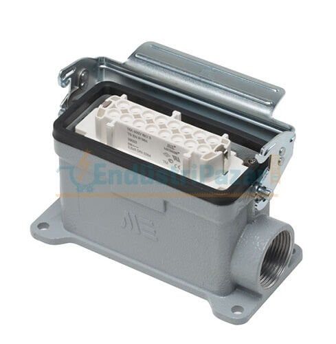 16*16A Duvar Prizi (Çift Girişli Tek Mandallı) IP65 403530S METE ENERJİ