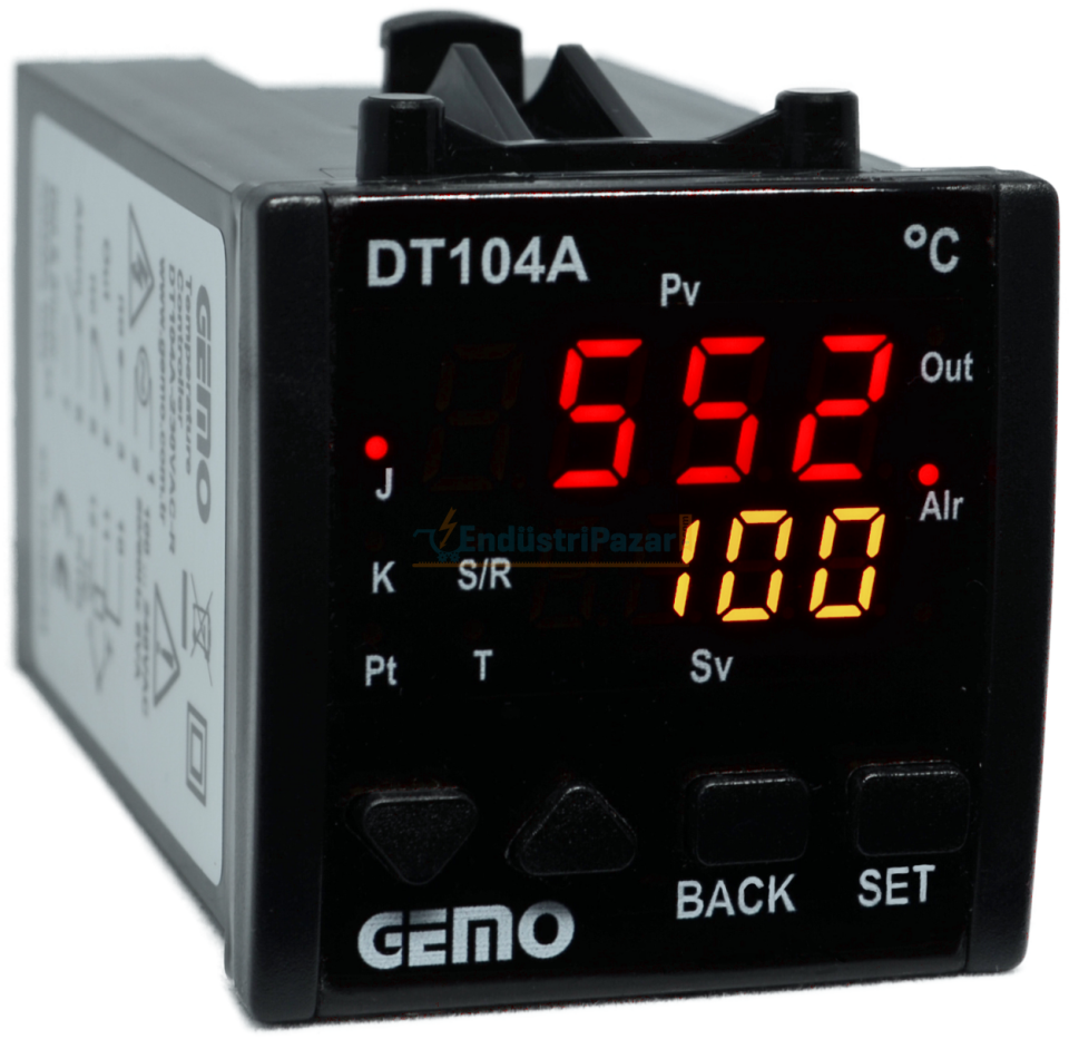 DT104AX-230VAC-R ''Auto-tune PID'' Sıcaklık Kontrol Cihazı GEMO