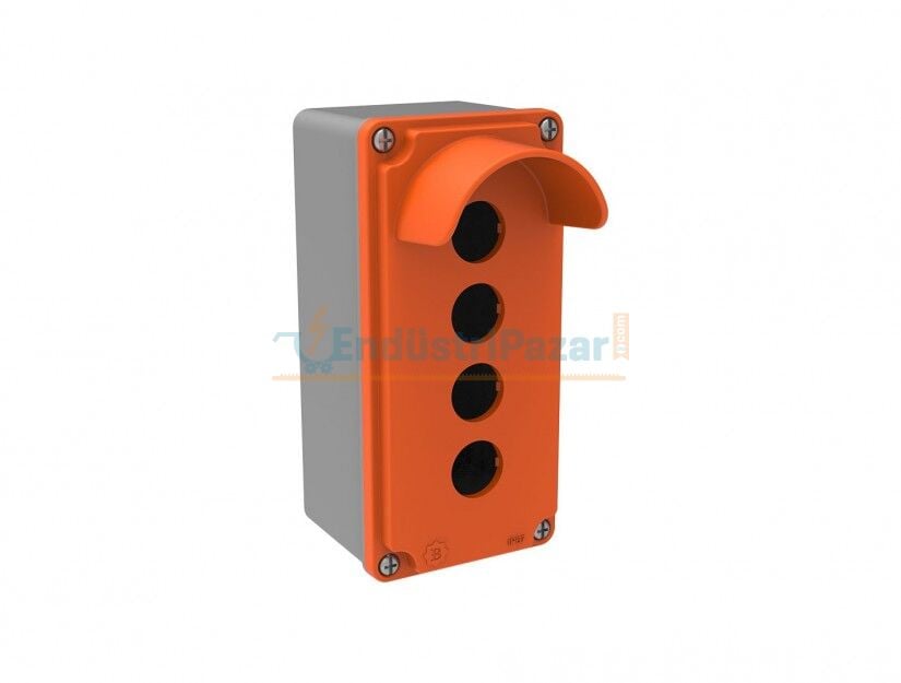 4’lü Korumalı Alüminyum Ex-Proof Buton Kutusu IP67 EXBT4-3071-0017 BEMİS