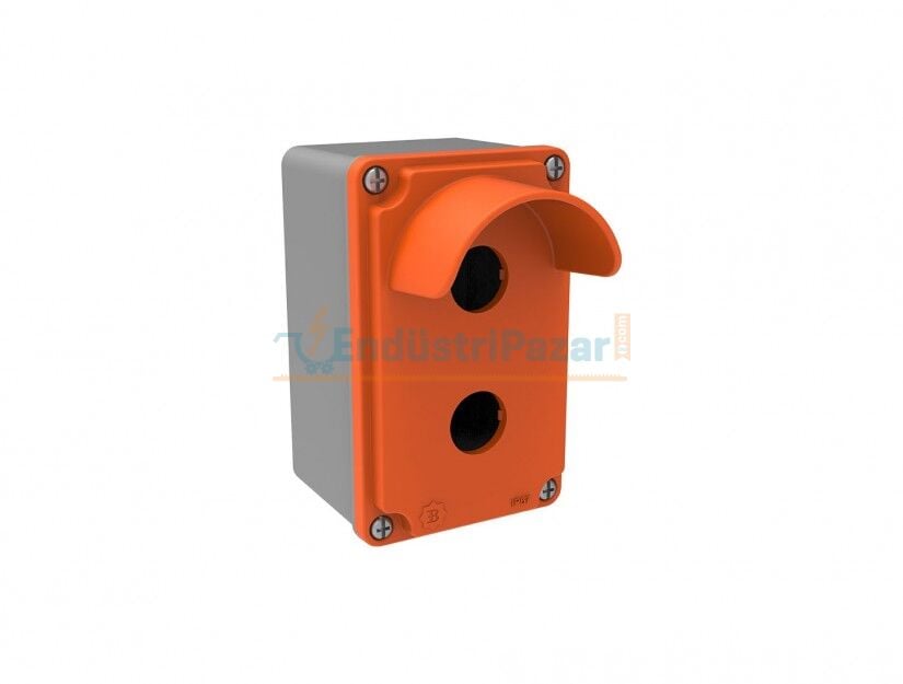 2’li Korumalı Alüminyum Ex-Proof Buton Kutusu IP67 EXBT4-2071-0007 BEMİS