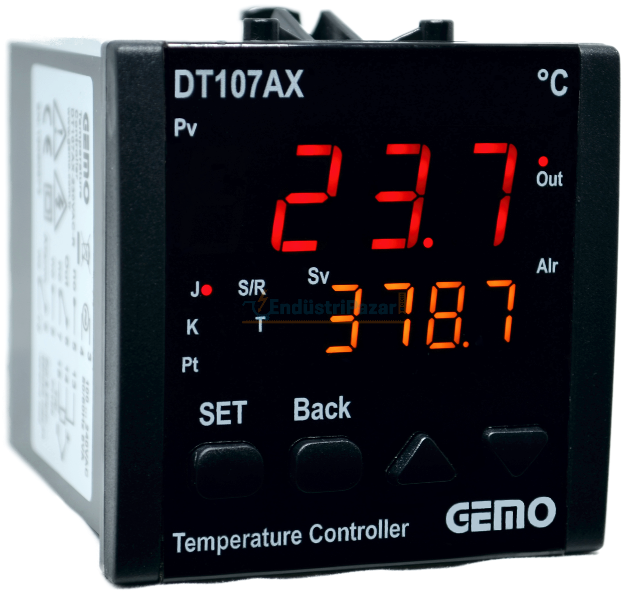 DT107AX-24V-S-S ''Auto-tune PID'' Sıcaklık Kontrol Cihazı GEMO