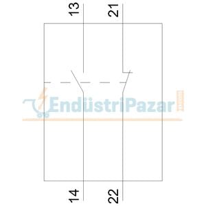 Yardımcı Kontak 3RV2901-1E SİEMENS