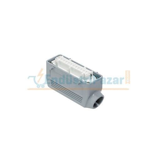 24*16A Uzatma Prizi (Yan Giriş) IP65 403042 METE ENERJİ