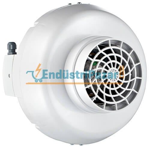 BPX 150 PLASTİK GÖVDELİ RADYAL YUVARLAK KANAL FANI BAHÇIVAN