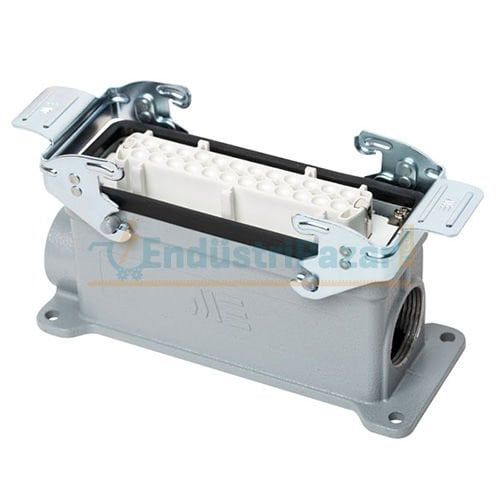 24*16A Duvar Prizi (Çift Girişli) IP65 403048S METE ENERJİ