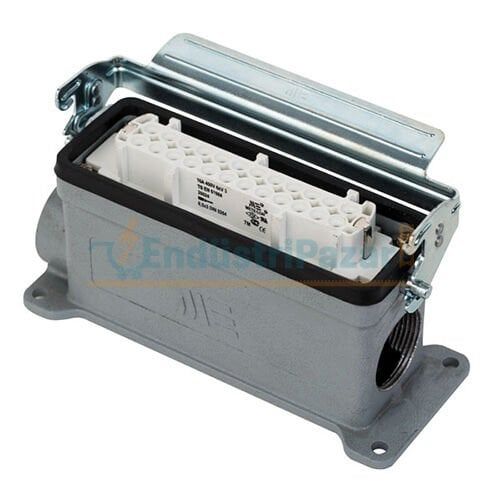 24*16A Duvar Prizi (Çift Girişli Tek Mandallı) IP65 403550S METE ENERJİ