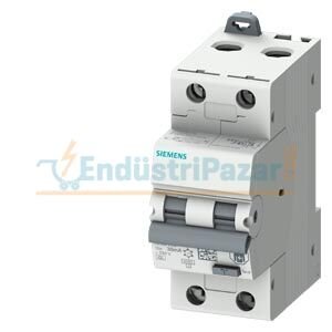 2 Kutup, B25A, 30mA, 230V Kaçak Akım Koruma Röleli Otomat 5SU1326-6FP25 SİEMENS