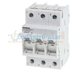 MINIZED Yük Ayırıcı (NEOZED Sigortası Hariç) 5SG7631-0KK16 SİEMENS