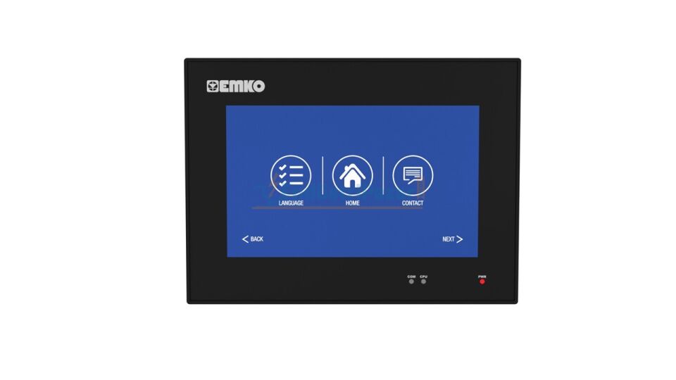 Proop.Black-7.Eco 7`` TFT Dokunmatik Operatör Paneli Black Eco Serisi EMKO