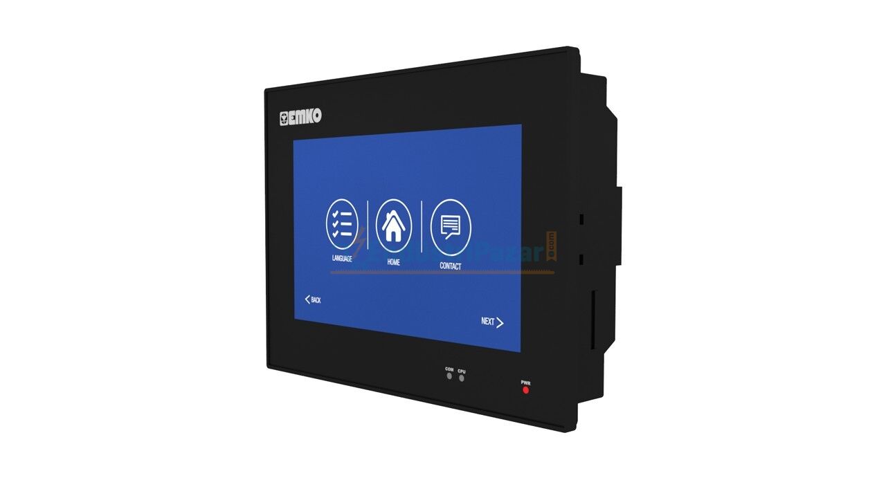 Proop.Black-7.Eco 7`` TFT Dokunmatik Operatör Paneli Black Eco Serisi EMKO