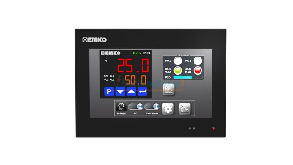 Proop.Black-10L 10.1`` TFT Dokunmatik Operatör Paneli Black Lite Serisi EMKO