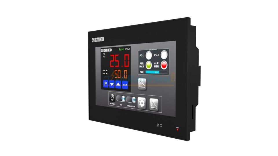 Proop.Black-10L 10.1`` TFT Dokunmatik Operatör Paneli Black Lite Serisi EMKO