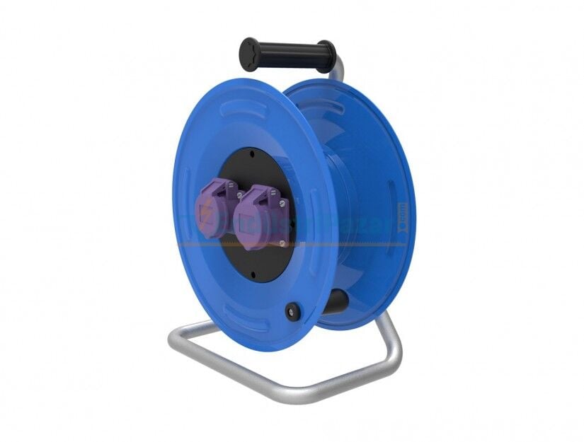 3*16A 24V 2 Adet Prizli Metal Makara (3*2,5mm2 TTR 50mt Kapasiteli) BM3-4224-0000 BEMİS