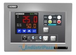 Proop-10L.E (2*USB + 2*RS232 + 1*RS485 + 1 Ethernet) 10.1`` TFT Dokunmatik Operatör Paneli Lite Serisi EMKO