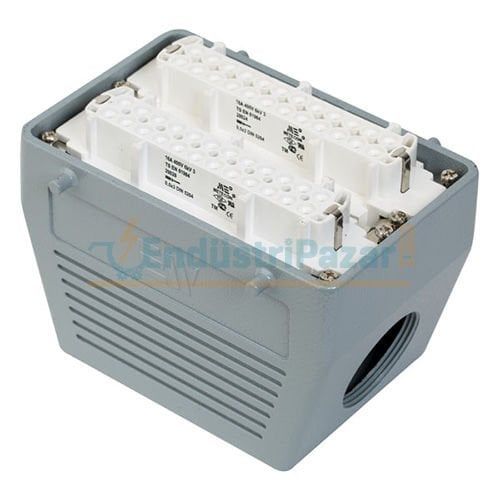 48*16A Uzatma Prizi (Yan Giriş) IP65 403063 METE ENERJİ