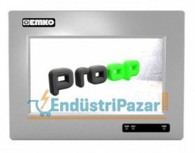 Proop-7C.E2 (2*USB + 2*RS232 + 1*RS485 + 2*Ethernet + 4*Dijital Giriş + 4*Dijital Çıkış (Transistör)) 7`` TFT Dokunmatik Operatör Paneli Control Serisi EMKO