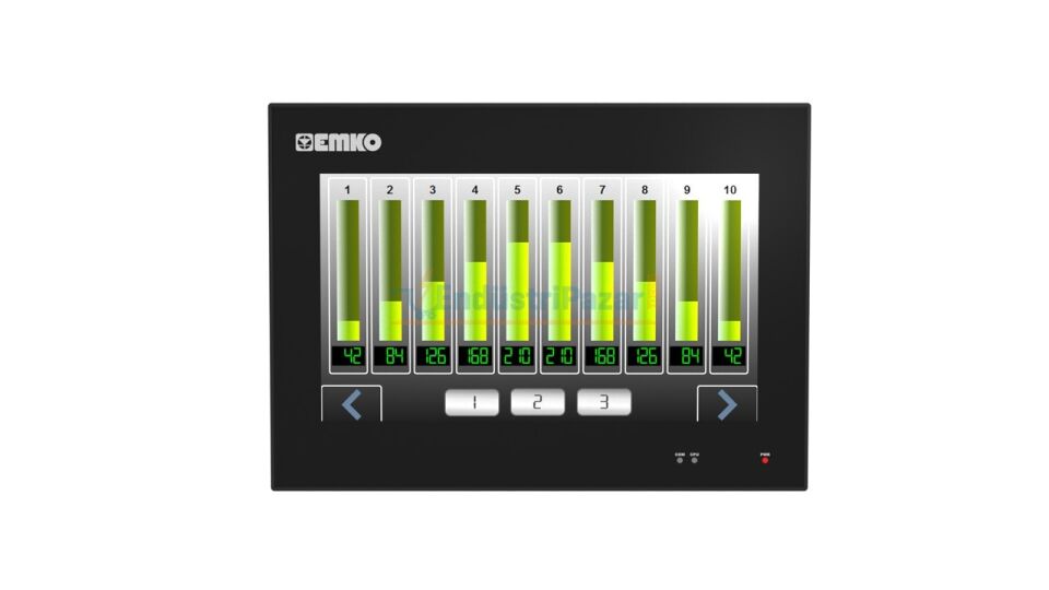 Proop.Black-10C 10.1`` TFT Dokunmatik Operatör Paneli Black Control Serisi EMKO