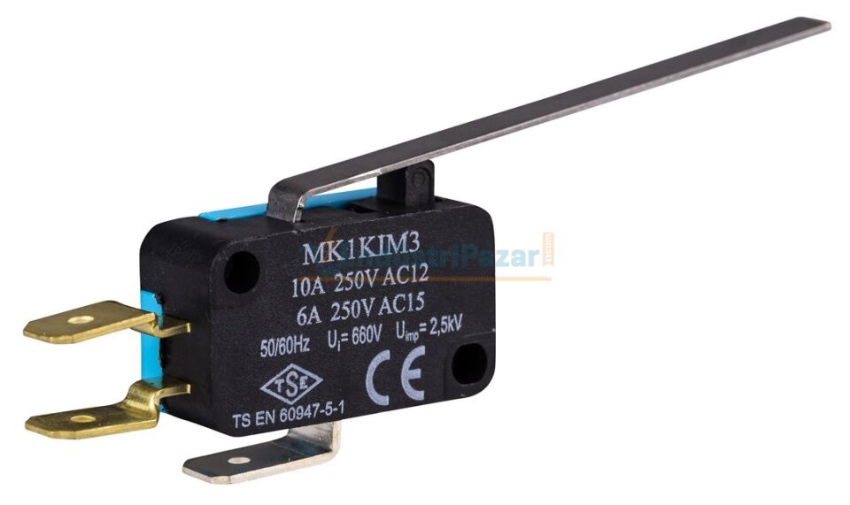 Uzun Kollu 1CO Mikro Switch MK1KIM3 EMAS