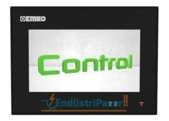 Proop.Black-7C (2*USB + 2*RS232 + 1*RS485 - 4*Dijital Giriş + 4*Dijital Çıkış (Transistör)) 7`` TFT Dokunmatik Operatör Paneli Black Control Serisi EMKO