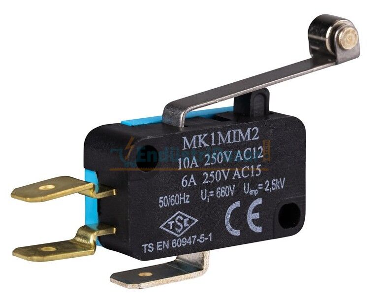 Uzun Kollu Makaralı 1CO Mikro Switch MK1MIM2 EMAS
