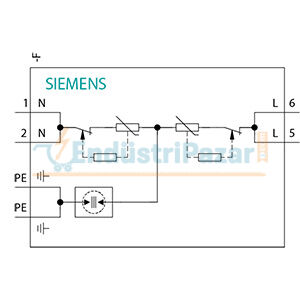 Parafudur 5SD7432-7 SİEMENS