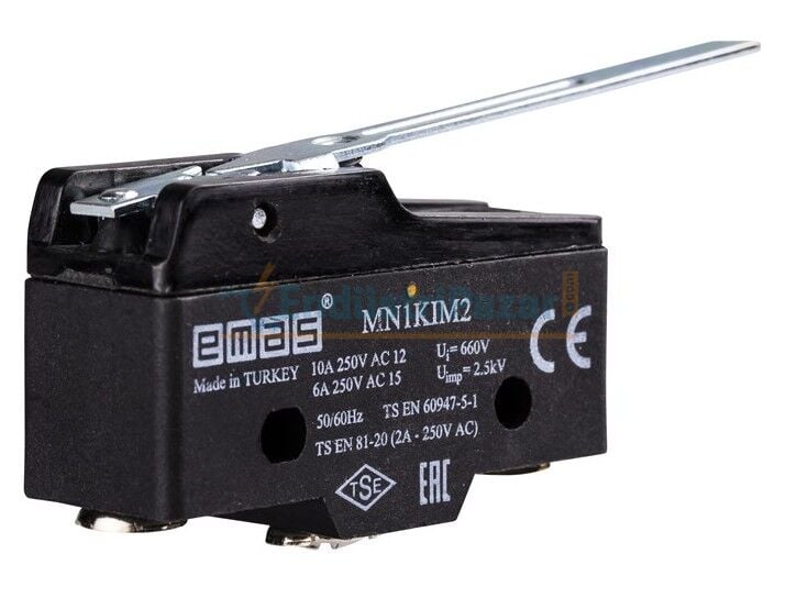 Metal Uzun Kollu 1CO Mini Switch MN1KIM2 EMAS