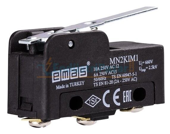 Kısa Kollu 1CO Mini Switch MN2KIM1 EMAS