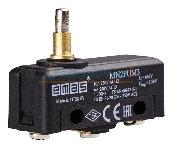 İnce Pimli 1CO Mini Switch MN2PUM3 EMAS