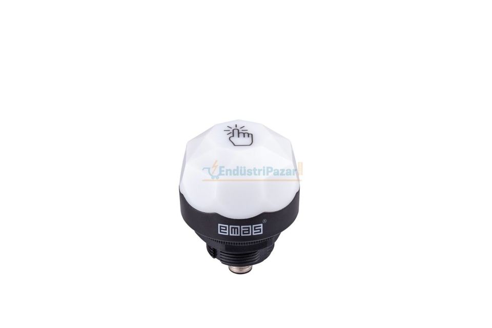 SCB30OP6NSX 30mm 10-30VDC NPN NO Dokunmatik Buton EMAS