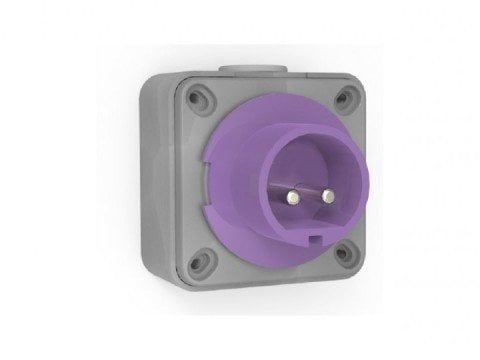 2*32A 24V DÜZ DUVAR FİŞİ CEE NORM 2P IP44 BC1-3102-2210 BEMİS