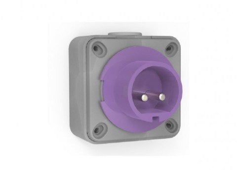 2*32A 24V DÜZ DUVAR FİŞİ CEE NORM 2P IP44 BC1-3102-2210 BEMİS