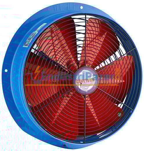 BST 600 AC TRİFAZE AKSİYEL SANAYİ TİPİ METAL PERVANE ASPİRATÖR BAHÇIVAN