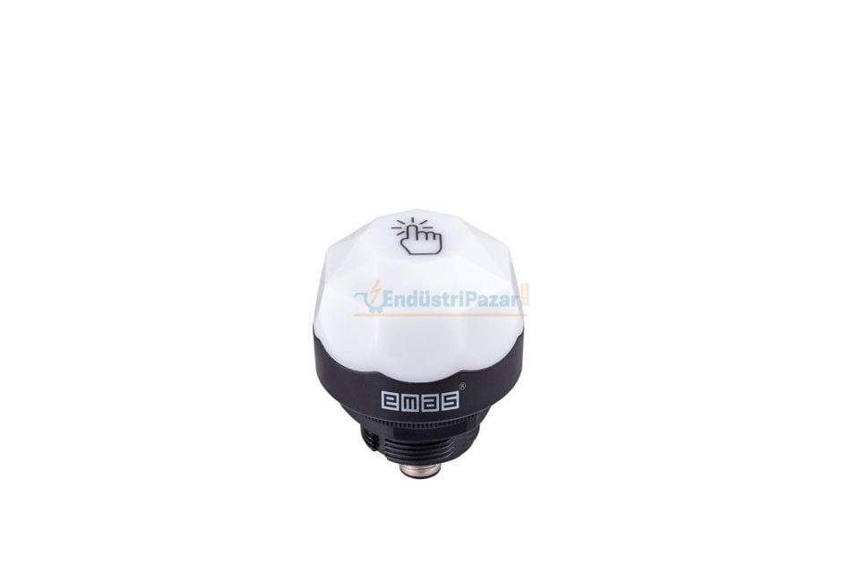 SCB30OP6PSX 30mm 10-30VDC PNP NO Dokunmatik Buton EMAS