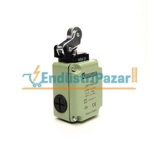 L1K13MİM211 AÇISAL HAREKETLİ 22 MM METAL MAKARALI KOL SINIR ŞALTERİ EMAS