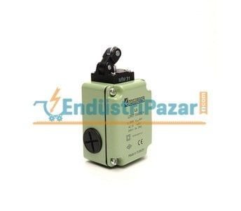 L1K13MİM311 AÇISAL HAREKETLİ 14 MM METAL MAKARALI KOL SINIR ŞALTERİ EMAS