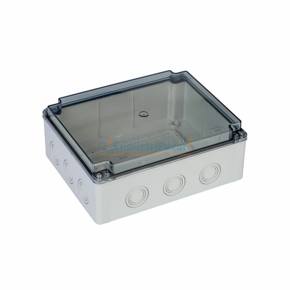 190*240*90mm Termoplastik Buat (Şeffaf Kapak) IP67 40208007 METE ENERJİ