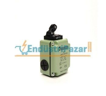 L1K13MİP311 AÇISAL HAREKETLİ 14 MM PLASTİK MAKARALI KOL SINIR ŞALTERİ EMAS