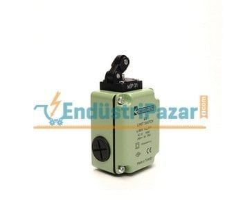 L1K13MİP311 AÇISAL HAREKETLİ 14 MM PLASTİK MAKARALI KOL SINIR ŞALTERİ EMAS