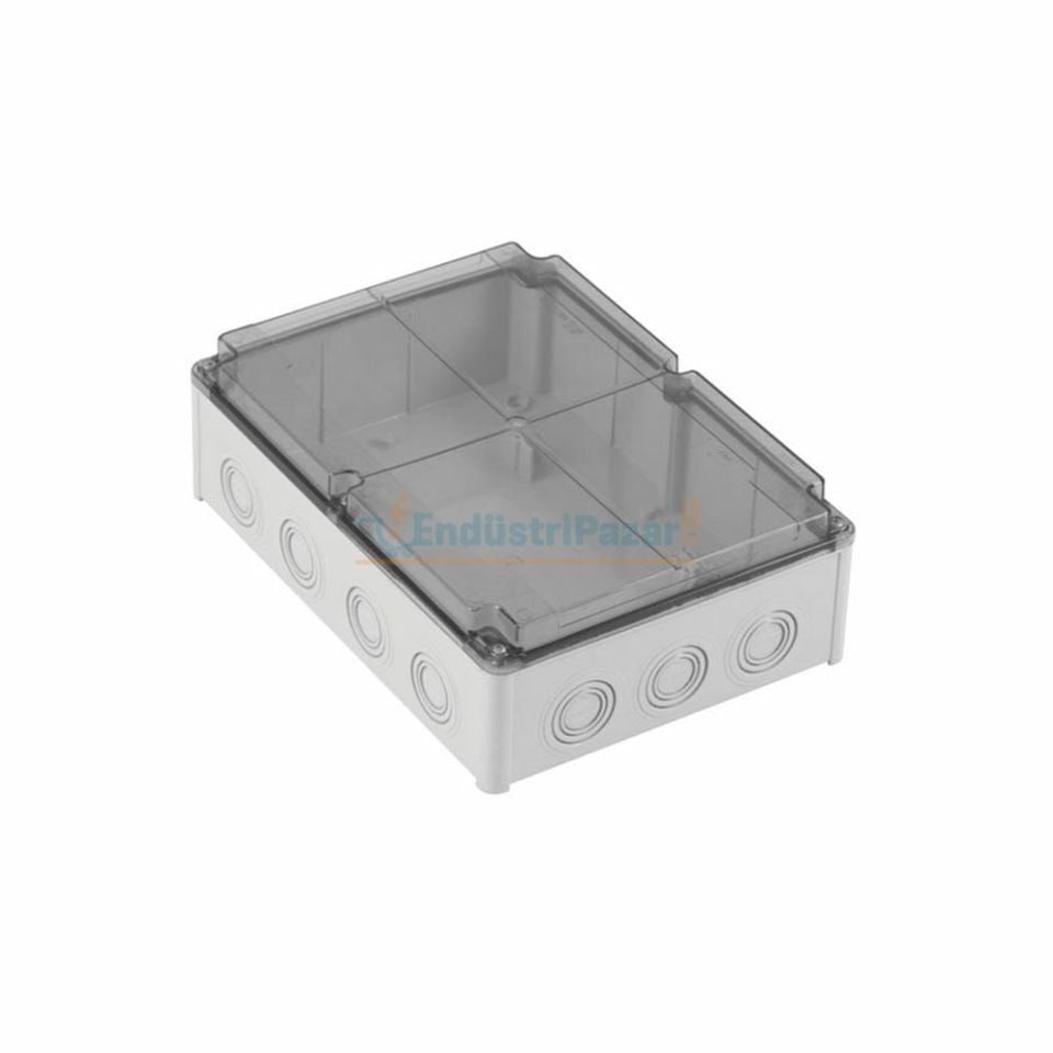 210*290*90mm Termoplastik Buat (Şeffaf Kapak) IP67 40203007 METE ENERJİ