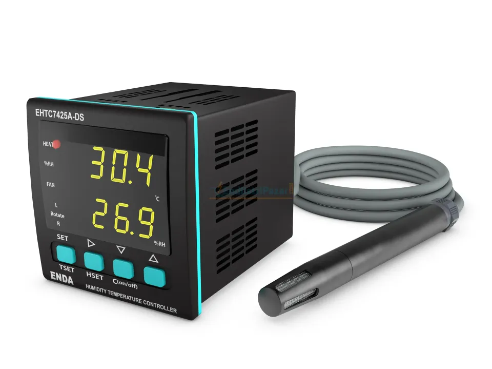 EHTC7425A-LV-DS-RS Nem ve Sıcaklık Kontrol Cihazı (EHTD-CB-100 İle Kullanım) ENDA