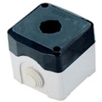PLASTİK TEKLİ SİYAH BUTON KUTUSU IP44 BT3-1000-0002 (BEM 62-406 BEMİS)