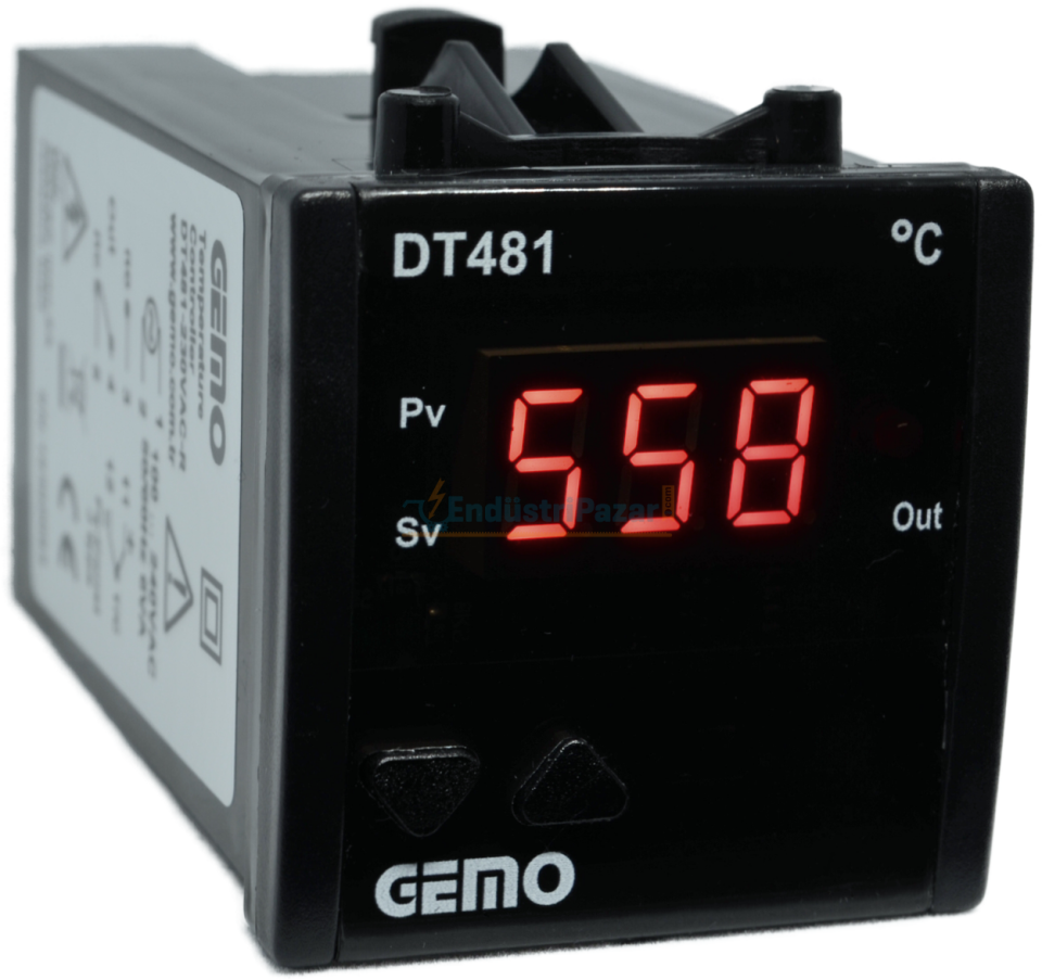 DT481-230VAC-R On/Off Sıcaklık Kontrol Cihazı GEMO