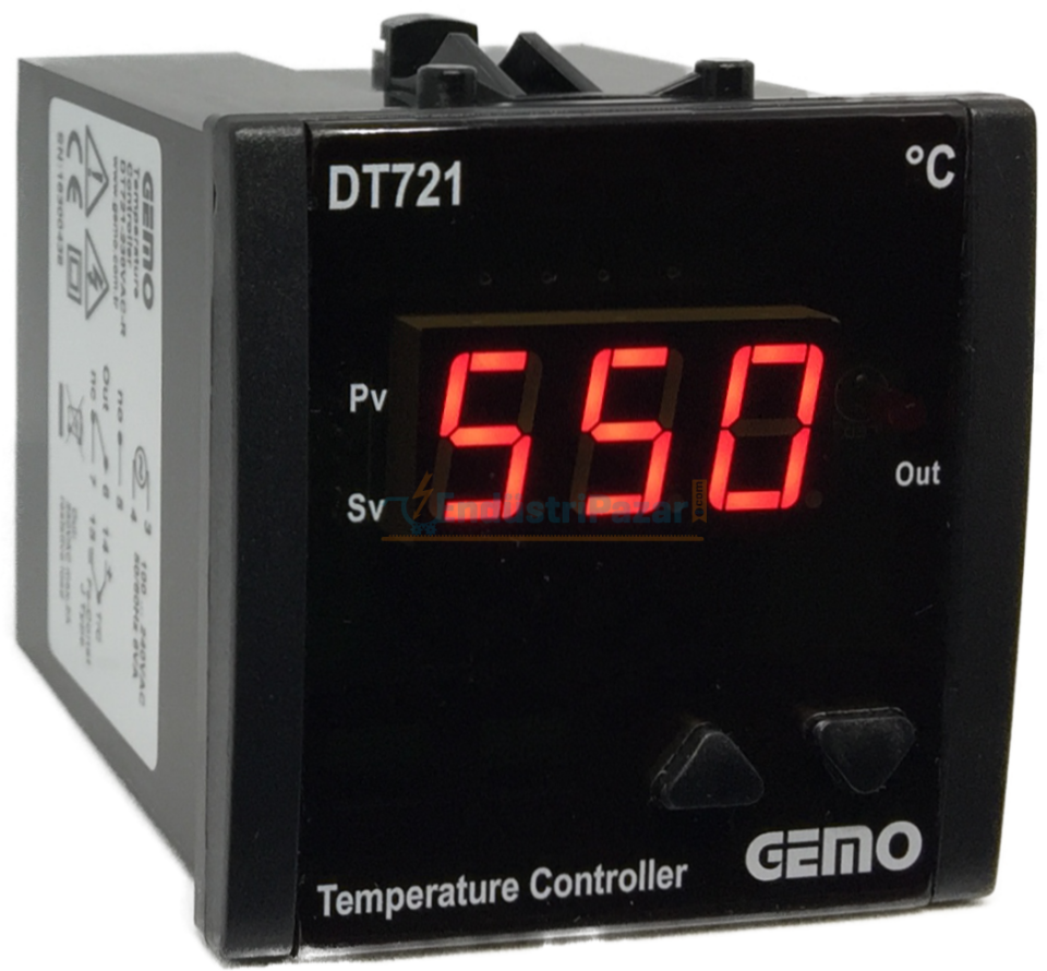 DT721-230VAC-R On/Off Sıcaklık Kontrol Cihazı GEMO