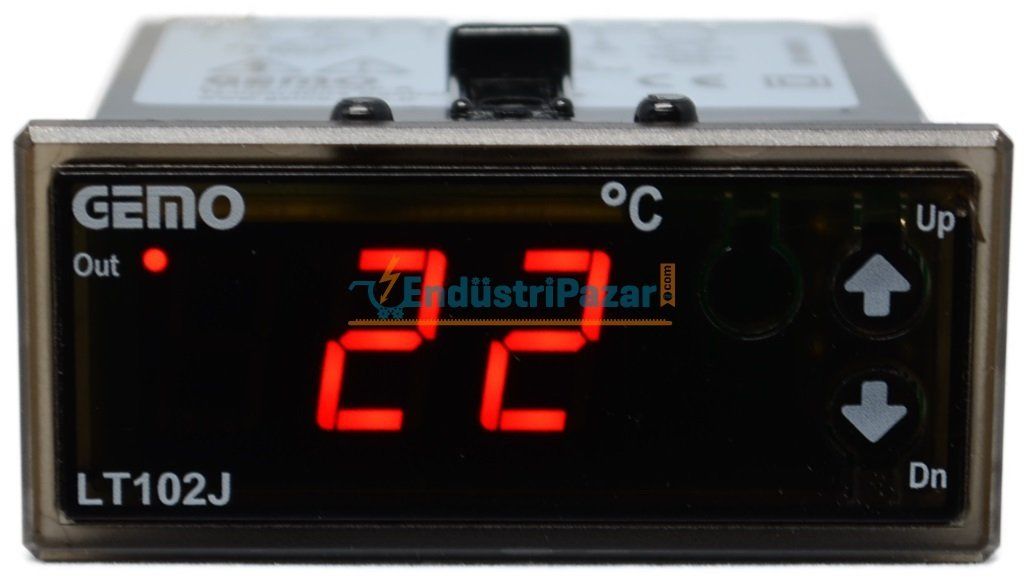 LT102J-230VAC-R ISITMA/SOĞUTMA KONTROLLÜ ON/OFF SICAKLIK KONTROL CİHAZI GEMO (ÜRETİMİ DURDULMUŞ ÜRÜN)