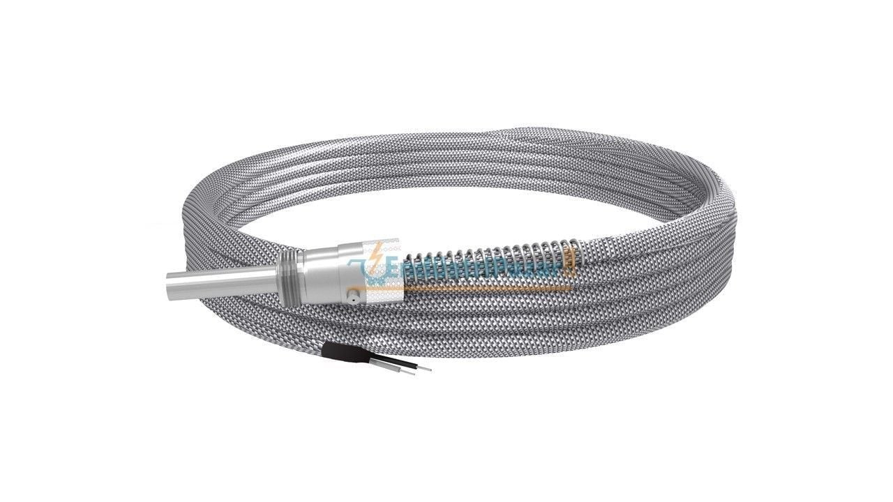 TC-M08-L012-K01.K 1/4*19`` KONNEKTÖRLÜ DALMA BOYU 12MM TÜP ÇAPI 8 MM 1MT KABLOLU BAYONET K TİPİ TERMOKUPL EMKO