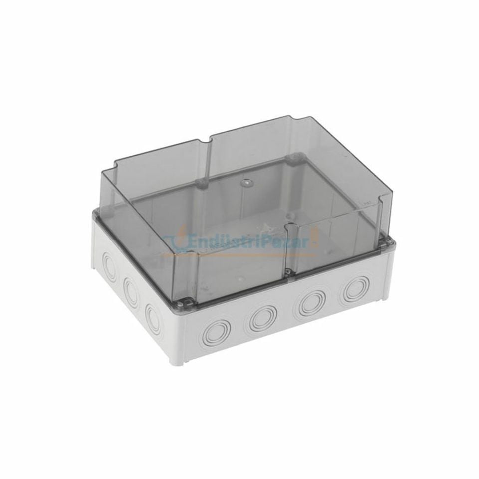 210*290*140mm Termoplastik Buat (Derin Şeffaf Kapak) IP67 40203207 METE ENERJİ
