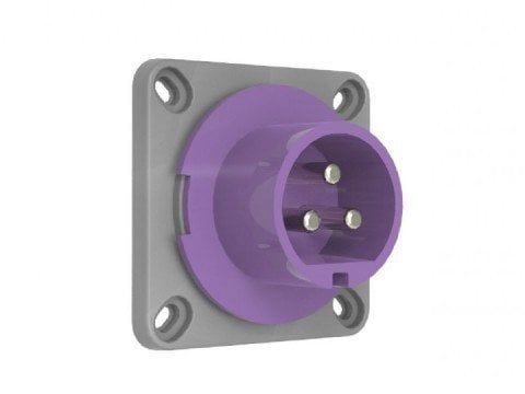 3*32A 24V MAKİNE FİŞİ CEE NORM 2P+E IP44 BC1-3103-2114 BEMİS